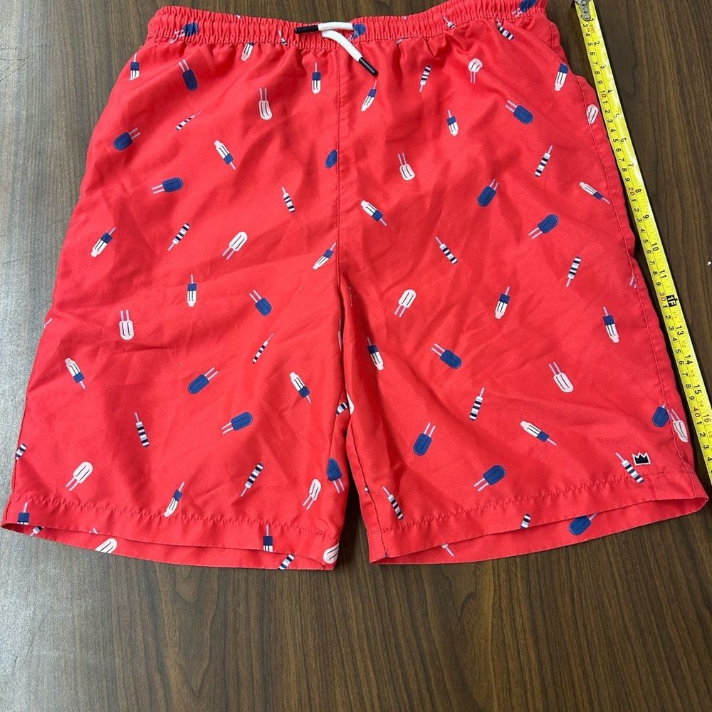 Crown-ivy Men's Red Swim-briefs-shorts
